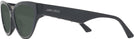 Cat Eye Black Jimmy Choo 3023HU Bifocal Reading Sunglasses View #3