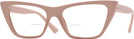 Cat Eye Pink Jimmy Choo 3025 Bifocal View #1