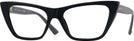 Cat Eye Black Jimmy Choo 3025 Progressive No-Lines View #1