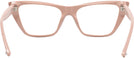 Cat Eye Pink Jimmy Choo 3025 Single Vision Full Frame View #4