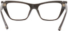 Cat Eye Caper Green Jimmy Choo 3025 Single Vision Full Frame View #4