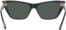 Cat Eye Black Jimmy Choo 3025 Bifocal Reading Sunglasses View #4