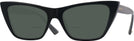 Cat Eye Black Jimmy Choo 3025 Bifocal Reading Sunglasses View #1