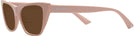 Cat Eye Pink Jimmy Choo 3025 Bifocal Reading Sunglasses View #3