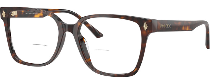 Square Havana Jimmy Choo 3038D Bifocal View #1