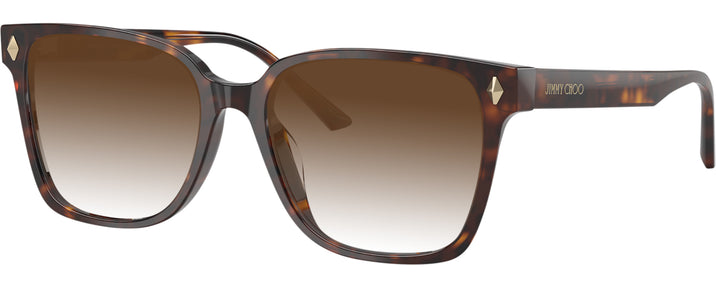 Square Havana Jimmy Choo 3038D w/ Gradient Progressive Reading Sunglasses View #1
