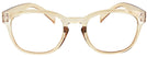 Square Crystal Brown Teacher&#39;s Pet Single Vision Full Frame View #2