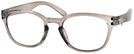 Square Crystal Grey Teacher&#39;s Pet Single Vision Full Frame View #1