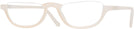 Oval Taupe Acute Pair Single Vision Half Frame View #1