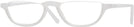 Oval Greige Acute Pair Single Vision Half Frame View #1