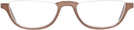 Oval Dust Storm Acute Pair Single Vision Half Frame View #2
