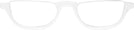 Oval Crystal Acute Pair Single Vision Half Frame View #2