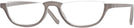 Oval Grey Acute Pair Single Vision Half Frame View #1