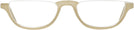 Oval Jade Acute Pair Single Vision Half Frame View #2