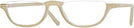 Oval Jade Acute Pair Single Vision Half Frame View #1