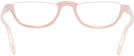 Oval Pink Acute Pair Single Vision Half Frame View #4