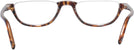 Oval Tortoise Acute Pair Single Vision Half Frame View #4