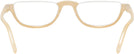 Oval Champagne Acute Pair Single Vision Half Frame View #4