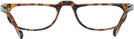 Rectangle Tango Tortoise Better Half Single Vision Half Frame View #4