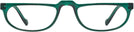 Rectangle Greatful Green Better Half Single Vision Half Frame View #2