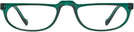 Rectangle Greatful Green Better Half Single Vision Half Frame View #2