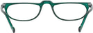 Rectangle Greatful Green Better Half Single Vision Half Frame View #4