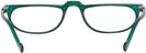 Rectangle Greatful Green Better Half Single Vision Half Frame View #4