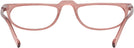 Rectangle Blushing Rose Better Half Single Vision Half Frame View #4