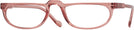 Rectangle Blushing Rose Better Half Single Vision Half Frame View #1