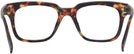 Square Matte Mahogany Tortoise Brooklyn Single Vision Full Frame View #4