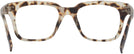 Square Matte Buff Tortoise Brooklyn Single Vision Full Frame View #4