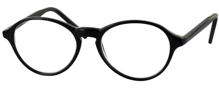 Round Black Calvin Computer Style Progressive View #1