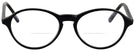 Round Black Calvin Bifocal View #2