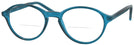 Round Blue Calvin Bifocal View #1