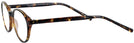 Round Tortoise Calvin Progressive No-Lines View #3