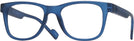 Square Matte Dress Blue Capt. Binghamton Single Vision Full Frame View #1