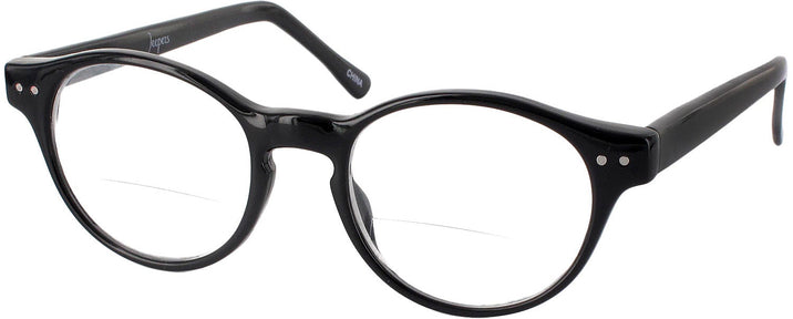 Round Black Dean&#39;s List Bifocal View #1