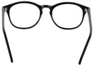 Round Black Ivy League Progressive No-Lines View #4