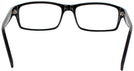 Rectangle Black MBA Progressive No-Lines View #4