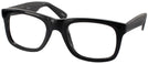 Wayfarer Black Mr. Drysdale Single Vision Full Frame View #1