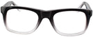 Wayfarer Black Crystal Mr. Drysdale Single Vision Full Frame View #2