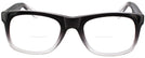 Wayfarer Black Crystal Mr. Drysdale Bifocal View #2