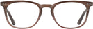 Square Striped Brown Muse Single Vision Full Frame View #2