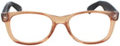 Wayfarer Amber/Black Rat Pack Single Vision Full Frame View #2