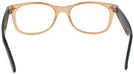 Wayfarer Amber/Black Rat Pack Single Vision Full Frame View #4