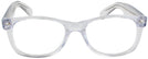 Wayfarer Clear Rat Pack Progressive No-Lines View #2