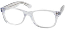 Wayfarer Clear Rat Pack Progressive No-Lines View #1