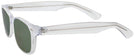 Wayfarer Clear Rat Pack Progressive Reading Sunglasses View #3