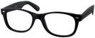 Wayfarer Matte Black Rat Pack Single Vision Full Frame View #1