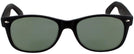 Wayfarer Matte Black Rat Pack Progressive Reading Sunglasses View #2